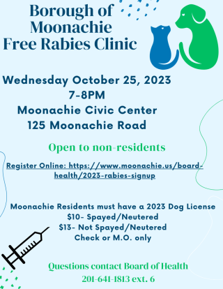 Rabies Clinic Flyer 
