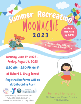 2023 Moonachie Summer Rec Program